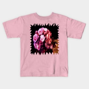 The Crystal Rose Bouquet Kids T-Shirt